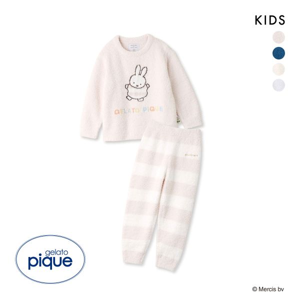 ジェラートピケ キッズアンドベイビー gelato pique Kids＆Baby 【Dick Bruna】【KIDS】ベビモコプルオーバーロングパンツセット ジェラピケ