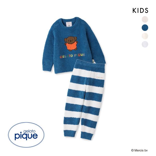 ジェラートピケ キッズアンドベイビー gelato pique Kids＆Baby 【Dick Bruna】【KIDS】ベビモコプルオーバーロングパンツセット ジェラピケ