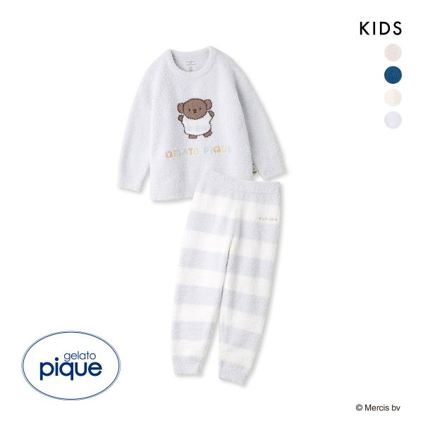 ジェラートピケ キッズアンドベイビー gelato pique Kids＆Baby 【Dick Bruna】【KIDS】ベビモコプルオーバーロングパンツセット ジェラピケ