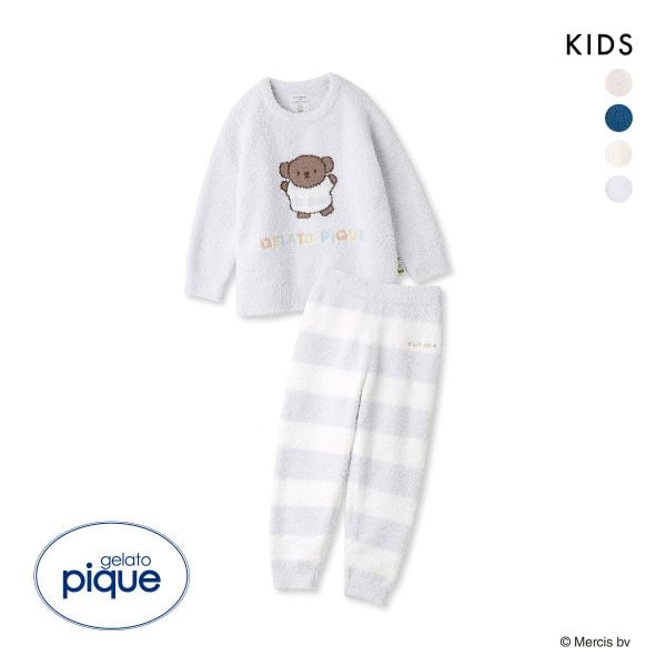 ジェラートピケ キッズアンドベイビー gelato pique Kids＆Baby 【Dick Bruna】【KIDS】ベビモコプルオーバーロングパンツセット ジェラピケ