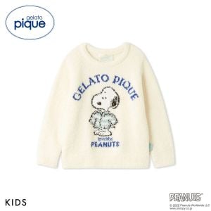 ジェラートピケ キッズアンドベイビー gelato pique Kids＆Baby KIDS オリジナルジャガードプルオーバー ジェラピケ ルームウェア キッズ スヌーピー