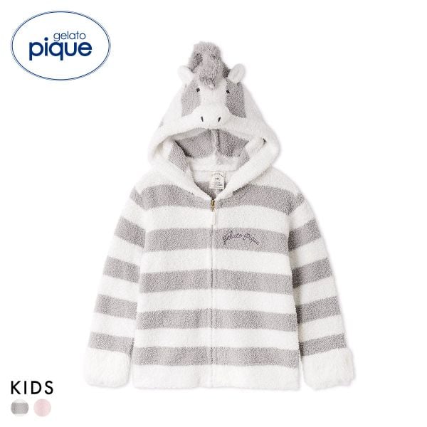 ジェラートピケ キッズアンドベイビー キッズ ベビモコポニーパーカ ジェラピケ ルームウェア gelato pique Kids＆Baby kids