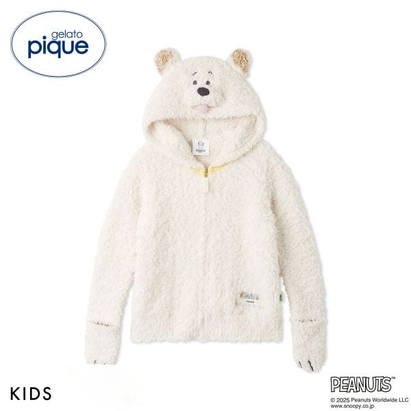 ジェラートピケ キッズアンドベイビー gelato pique Kids＆Baby PEANUTS PUPPIES KIDSジェラートアンディパーカ ジェラピケ