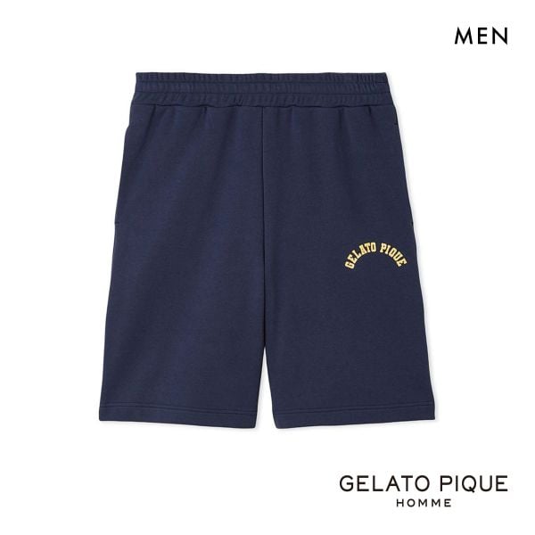 ジェラートピケ オム メンズ スポーティベア裏毛ハーフパンツ ジェラピケ パジャマ ルームウェア gelato pique HOMME ジェラートピケ オム メンズ スポーティベア裏毛ハーフパンツ ジェラピケ パジャマ ルームウェア gelato pique HOMME