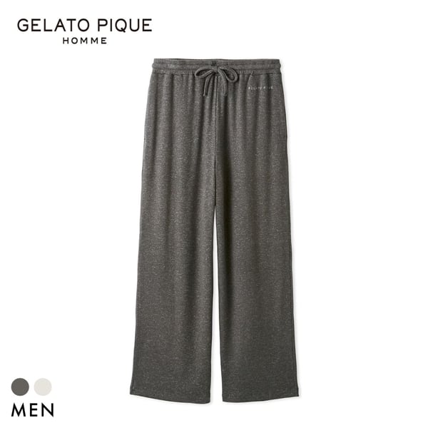 ジェラートピケ オム メンズ スノーロングパンツ ジェラピケ パジャマ ルームウェア gelato pique HOMME