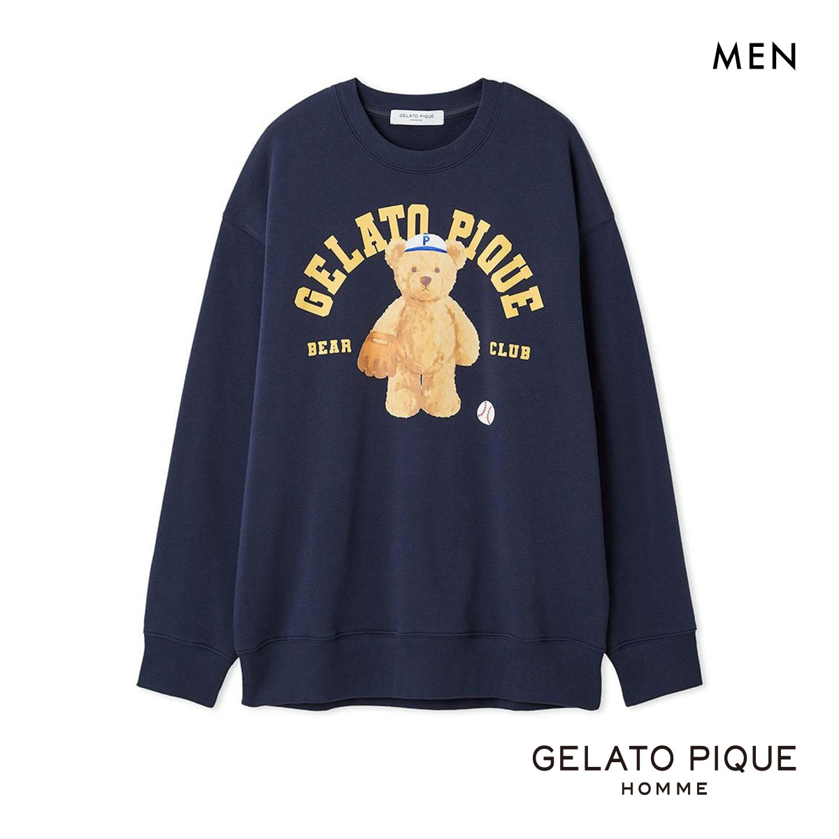 ジェラートピケ gelato pique 裏毛プルオーバー ジェラートピケ gelato pique 【UNISEX】裏毛プルオーバー （GRY