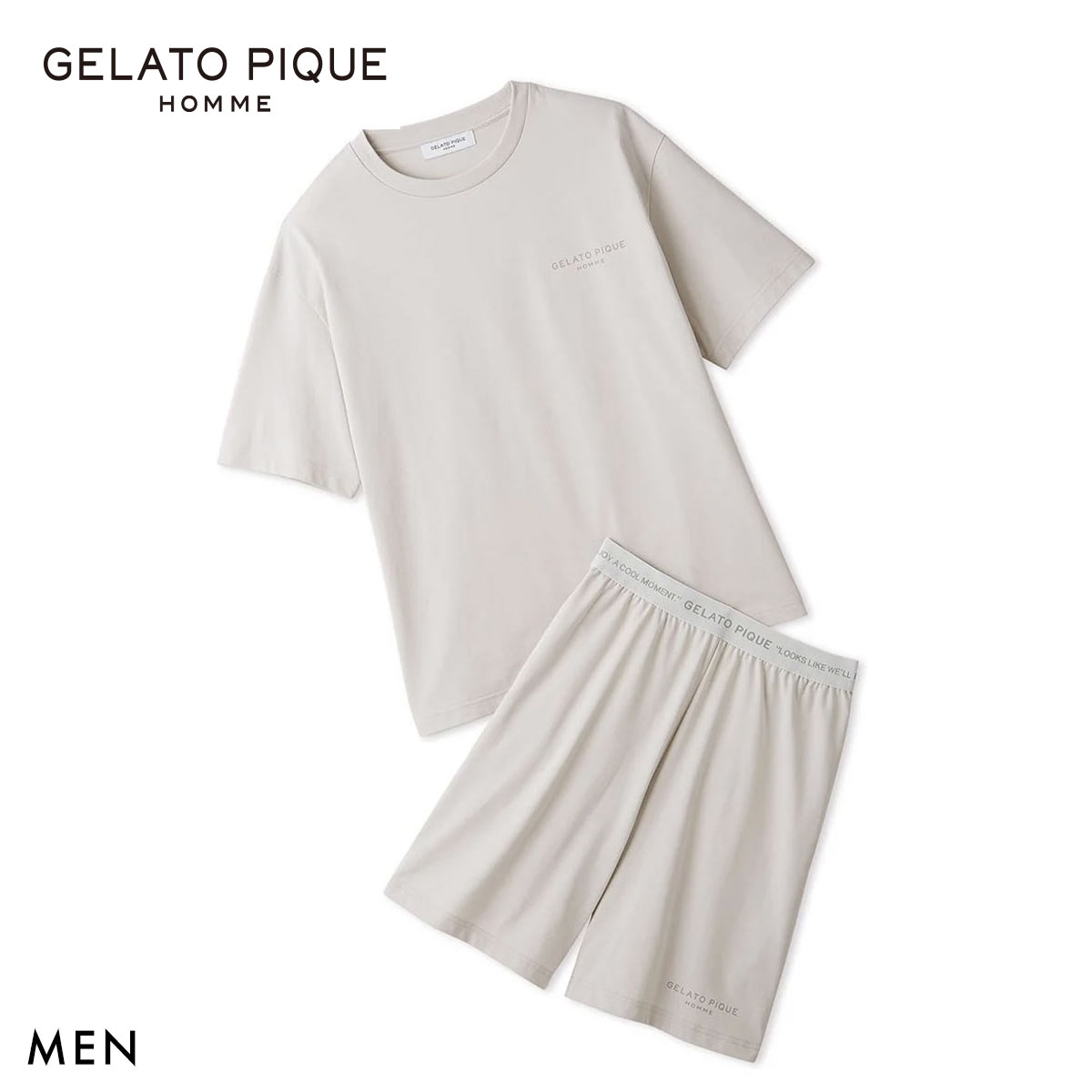 gelato pique インナー3点セット ジェラートピケ オム メンズ 接触冷感 GIZAコットンジャージー