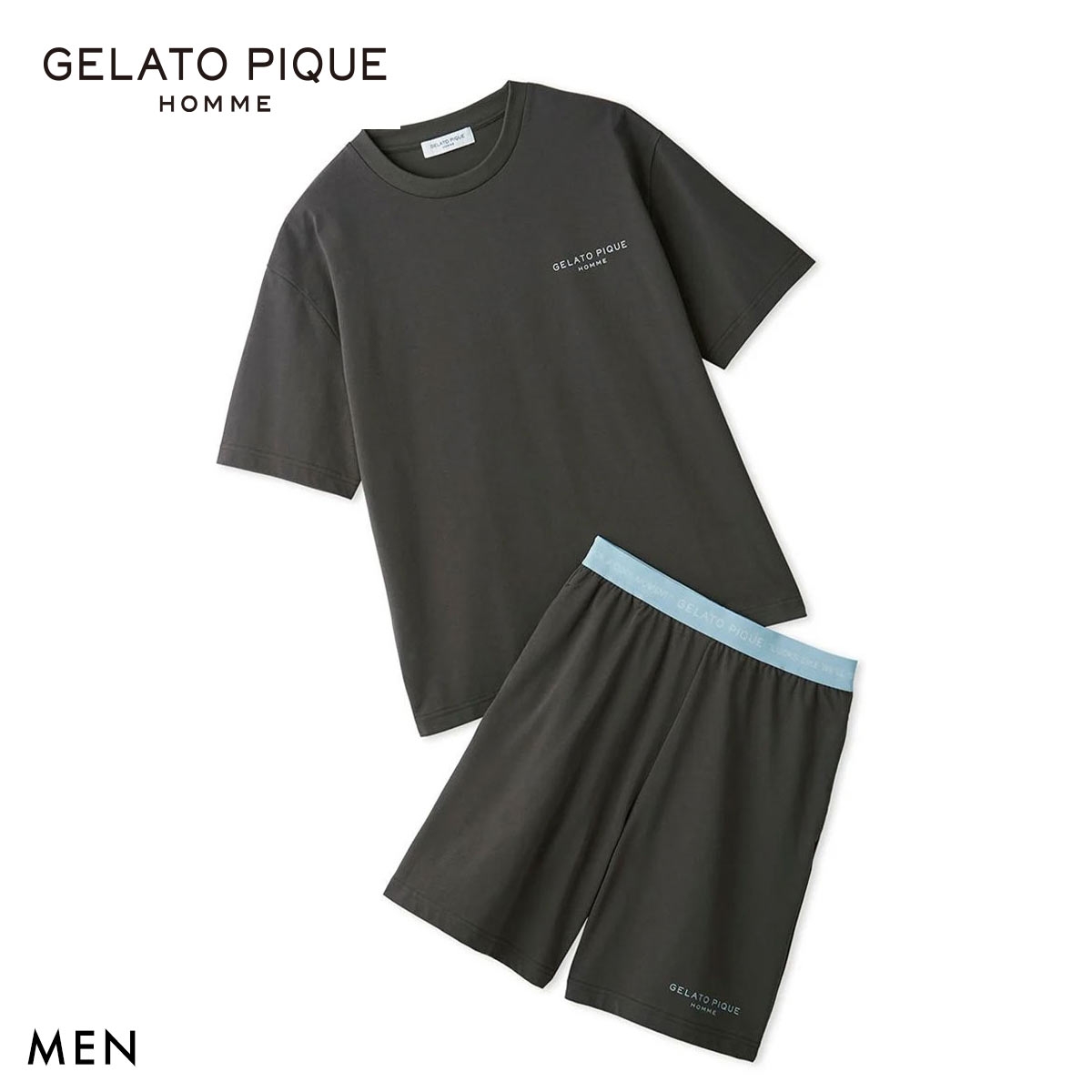 gelato pique 上下セット ジェラートピケ オム メンズ 接触冷感 GIZAコットンジャージー