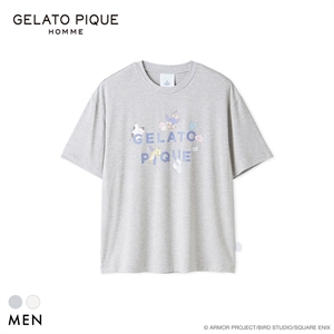 ジェラートピケ オム メンズ ドラゴンクエスト ワンポイントTシャツ ジェラピケ パジャマ ルームウェア GELATO PIQUE DRAGON QUEST HOMME