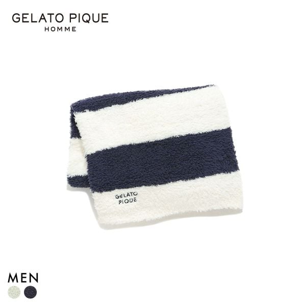 ジェラートピケ オム メンズ ジェラート2ボーダーブランケット ジェラピケ gelato pique HOMME