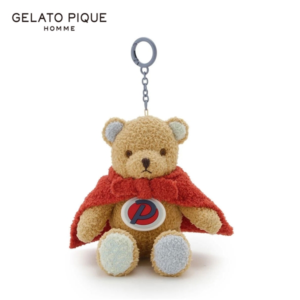 ジェラートピケ オム メンズ ベビモコヒーローベアチャーム ジェラピケ gelato pique HOMME