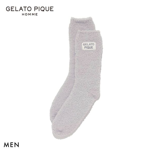 ジェラートピケ オム メンズ カラフルパウダーソックス ジェラピケ パジャマ ルームウェア gelato pique HOMME