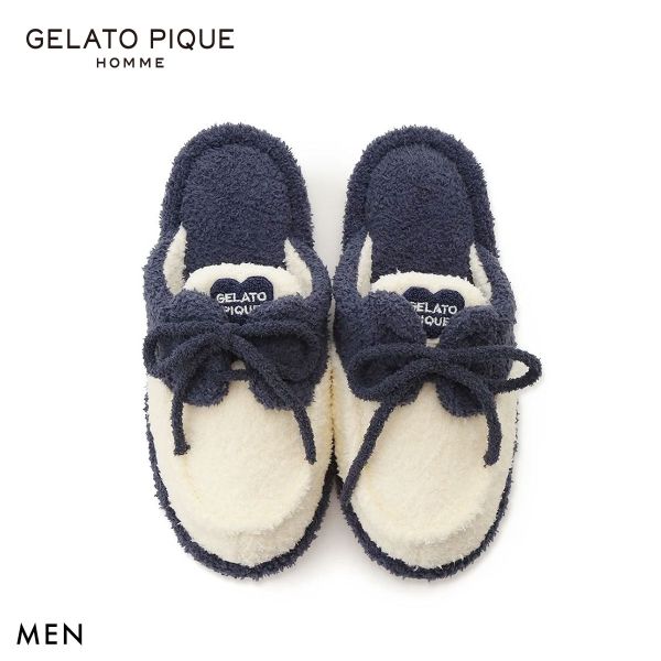 ジェラートピケ オム メンズ べビモコルームシューズ ジェラピケ ルームウェア gelato pique HOMME