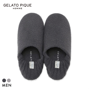 ジェラートピケ オム メンズ 調温スムーズィールームシューズ ジェラピケ GELATO PIQUE