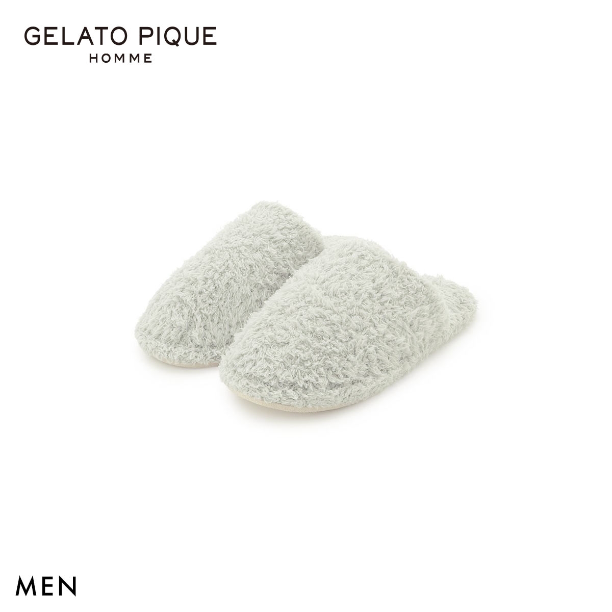 ジェラートピケ オム メンズ ジェラートルームシューズ ジェラピケ パジャマ ルームウェア gelato pique HOMME(MI-ミント-Free)