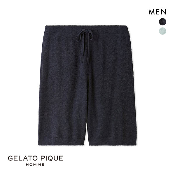 ジェラートピケ オム GELATO PIQUE メンズ 【HOMME】ウォッシャブルスムーズィーハーフパンツ ジェラピケ パジャマ ルームウェア