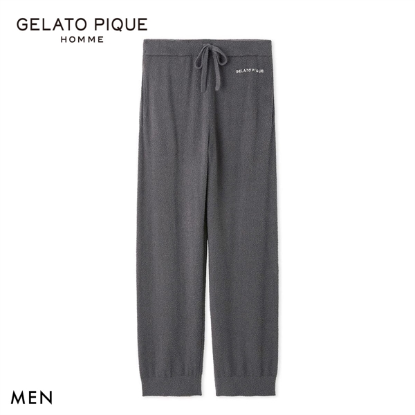 ジェラートピケ オム メンズ 調温スムーズィーロングパンツ ジェラピケ GELATO PIQUE