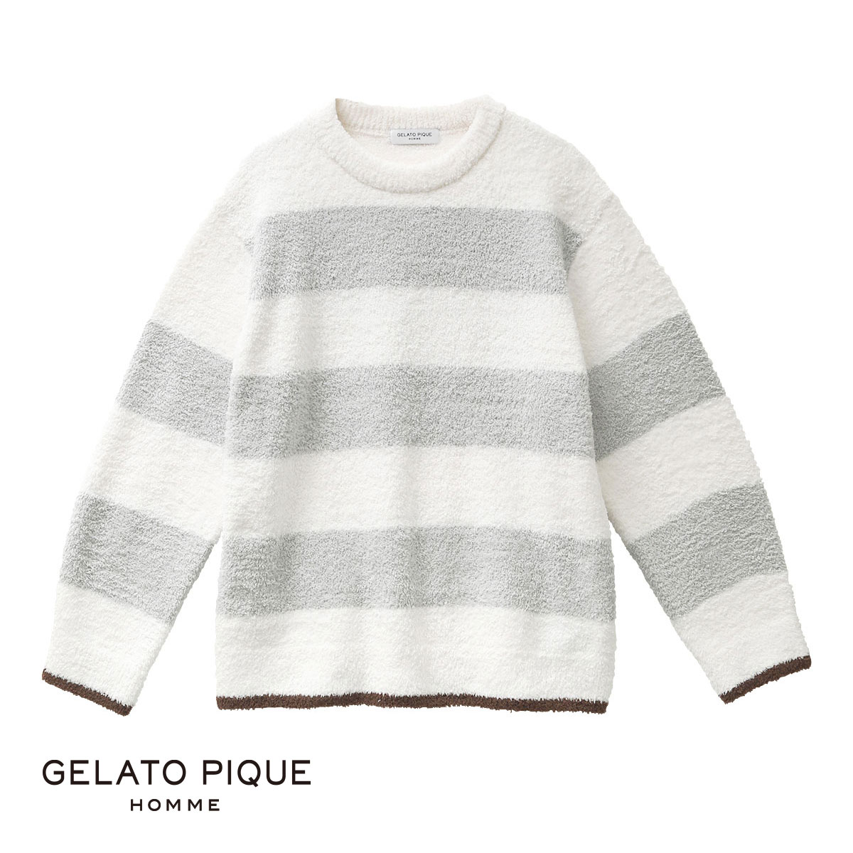 【ジェラートピケ】パウダー　ボーダールームウェア　上下セット　ネイビー 楽天市場】パウダーボーダーSETアップ gelato pique ジェラート
