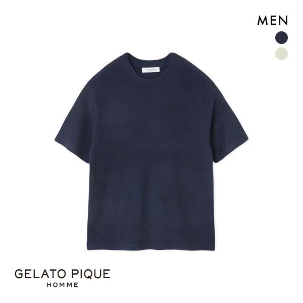 ジェラートピケ オム メンズ スムーズィーliteクールプルオーバー ジェラピケ パジャマ ルームウェア gelato pique HOMME