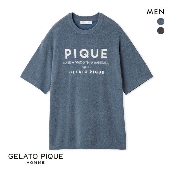 ジェラートピケ オム メンズ スムーズィーliteプルオーバー ジェラピケ パジャマ ルームウェア gelato pique HOMME