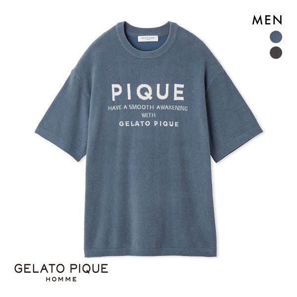 ジェラートピケ オム メンズ スムーズィーliteプルオーバー ジェラピケ パジャマ ルームウェア gelato pique HOMME