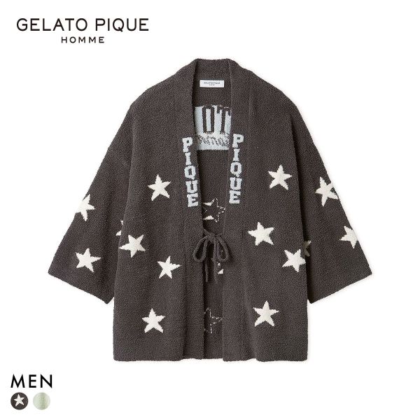 ジェラートピケ オム メンズ べビモコグッドモーニングベアピケチャン ジェラピケ パジャマ ルームウェア gelato pique HOMME