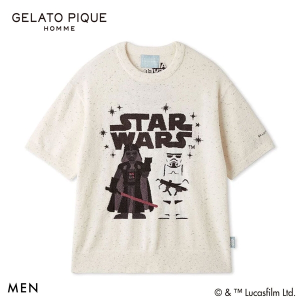 ジェラートピケ STAR WARS オム メンズ スムーズィーキャラクタージャガードプルオーバー ジェラピケ スターウォーズ GELATO PIQUE HOMME