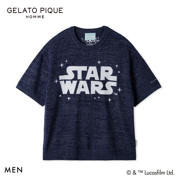 ジェラートピケ STAR WARS オム メンズ スムーズィーキャラクタージャガードプルオーバー ジェラピケ スターウォーズ GELATO PIQUE HOMME
