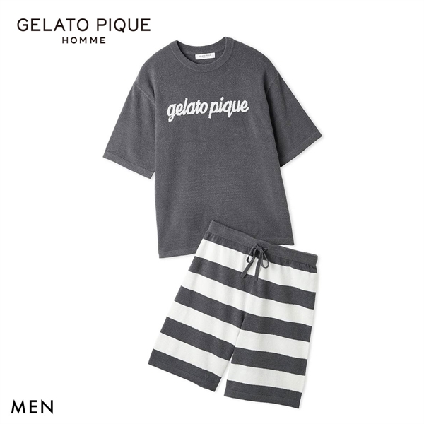 ジェラートピケ オム スムーズィーliteセットアップ ジェラピケ ルームウェア パジャマ GELATO PIQUE HOMME