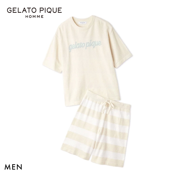 ジェラートピケ オム スムーズィーliteセットアップ ジェラピケ ルームウェア パジャマ GELATO PIQUE HOMME