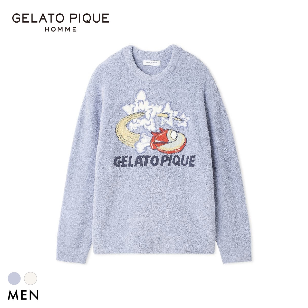 ジェラートピケ オム メンズ ベビモコスペースシッププルオーバー ジェラピケ パジャマ ルームウェア gelato pique HOMME