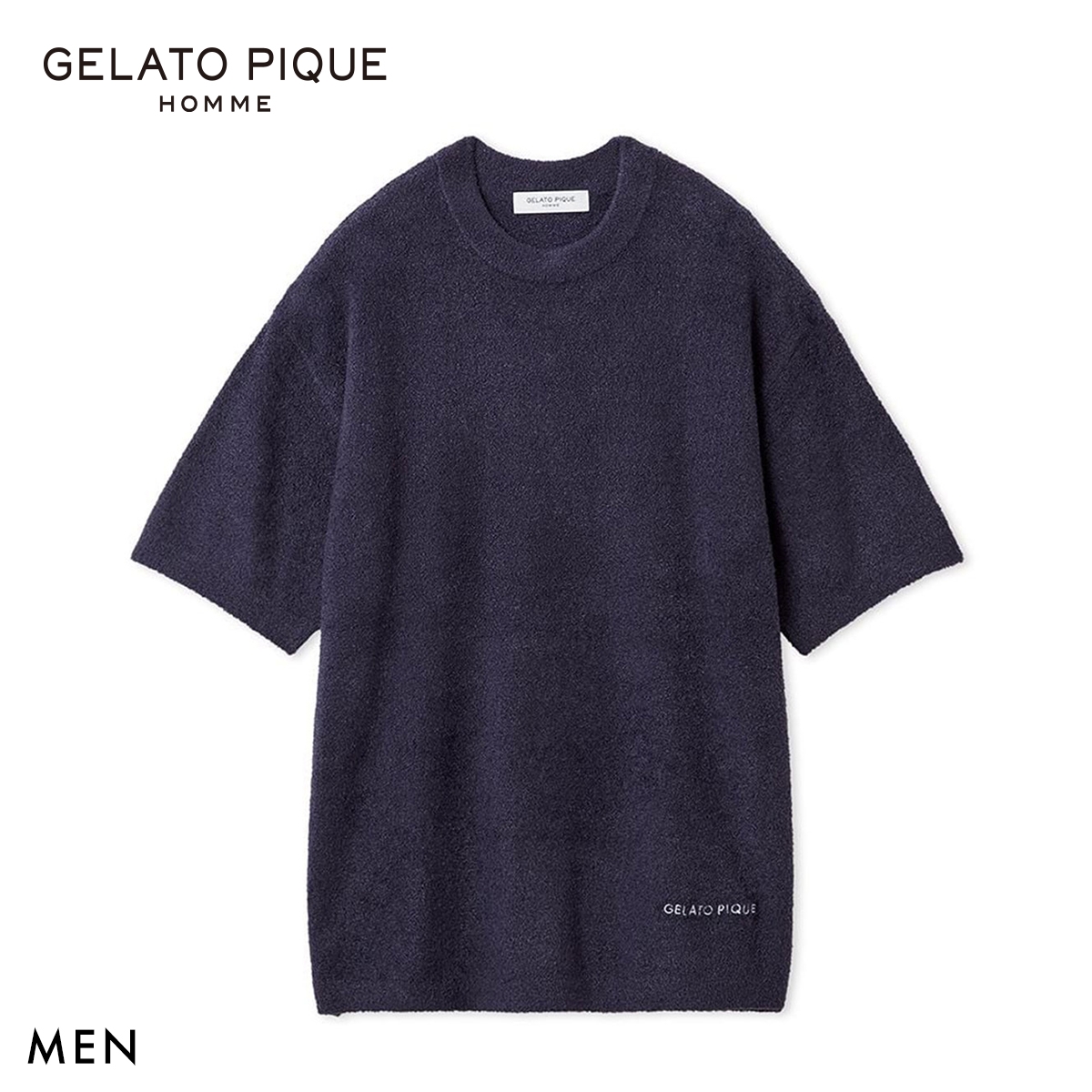 ジェラートピケ オム メンズ IFMC. スムーズィープルオーバー ジェラピケ パジャマ GELATO PIQUE HOMME