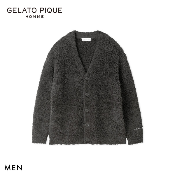 ジェラートピケ オム メンズ ジェラートカーディガン ジェラピケ パジャマ ルームウェア gelato pique HOMME