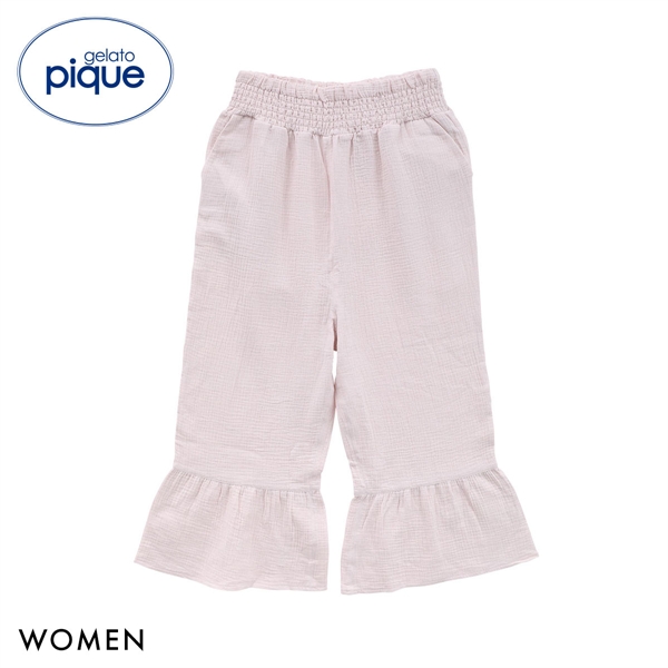 ジェラートピケ レディース マタニティガーゼロングパンツ ジェラピケ パジャマ ルームウェア gelato pique