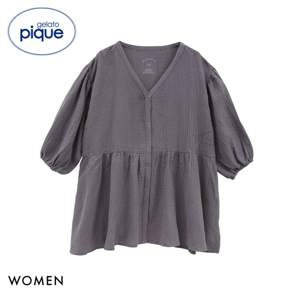 ジェラートピケ レディース マタニティガーゼプルオーバー ジェラピケ パジャマ ルームウェア gelato pique