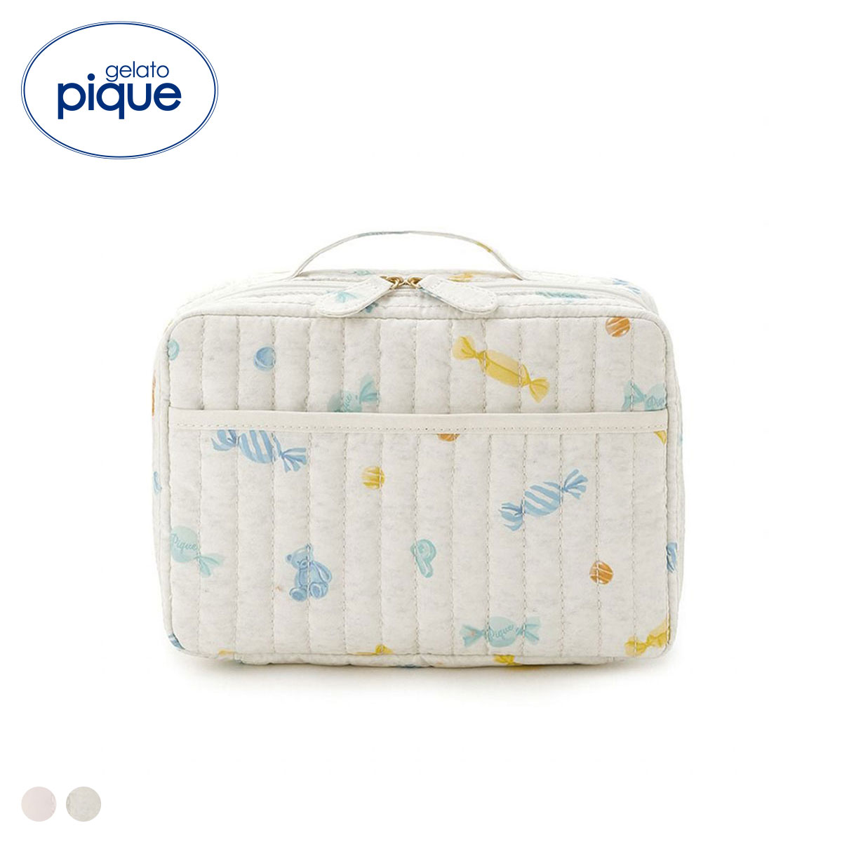 ジェラートピケ ジェラートピケ キャンディ柄おむつポーチ ジェラピケ gelato pique ジェラピケ gelato pique(GY-グレー-Free)
