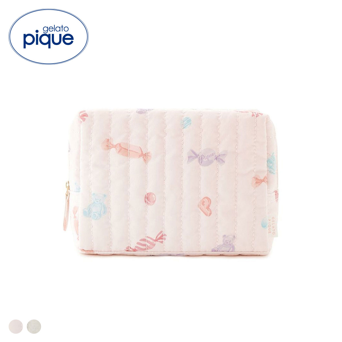 ジェラートピケ ジェラートピケ キャンディ柄ポーチ ジェラピケ gelato pique ジェラピケ gelato pique(PI-ピンク-Free)