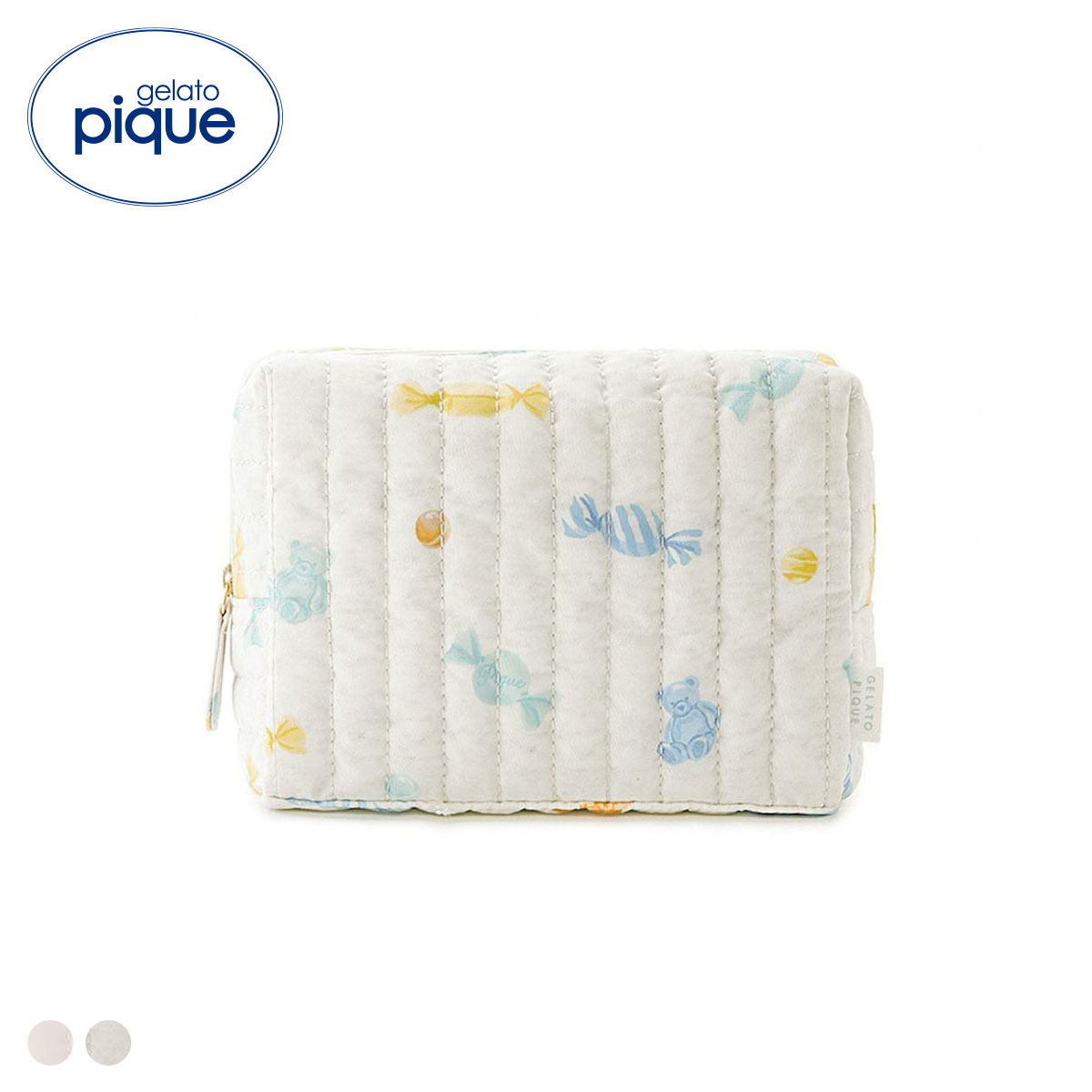 ジェラートピケ ジェラートピケ キャンディ柄ポーチ ジェラピケ gelato pique ジェラピケ gelato pique(GY-グレー-Free)