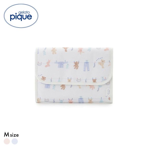 ジェラートピケ ウォッシングアニマル柄母子手帳ケースM ジャバラ ジェラピケ gelato pique ジェラピケ