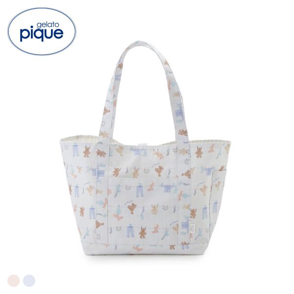 ジェラートピケ ウォッシングアニマル柄ママバッグ ジェラピケ gelato pique