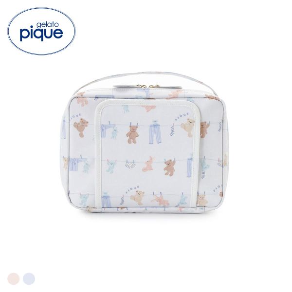 ジェラートピケ ウォッシングアニマル柄おむつポーチ ジェラピケ gelato pique ジェラピケ