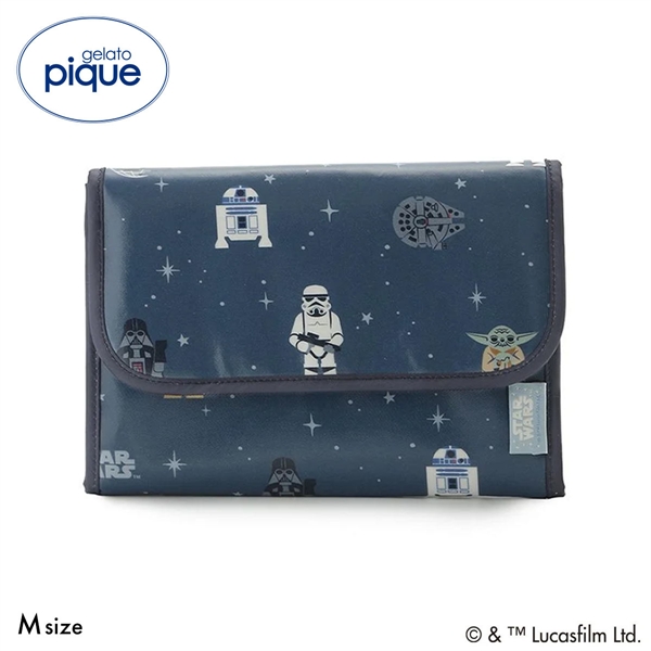 ジェラートピケ STAR WARS 総柄母子手帳ケースM ジェラピケ スターウォーズ gelato pique