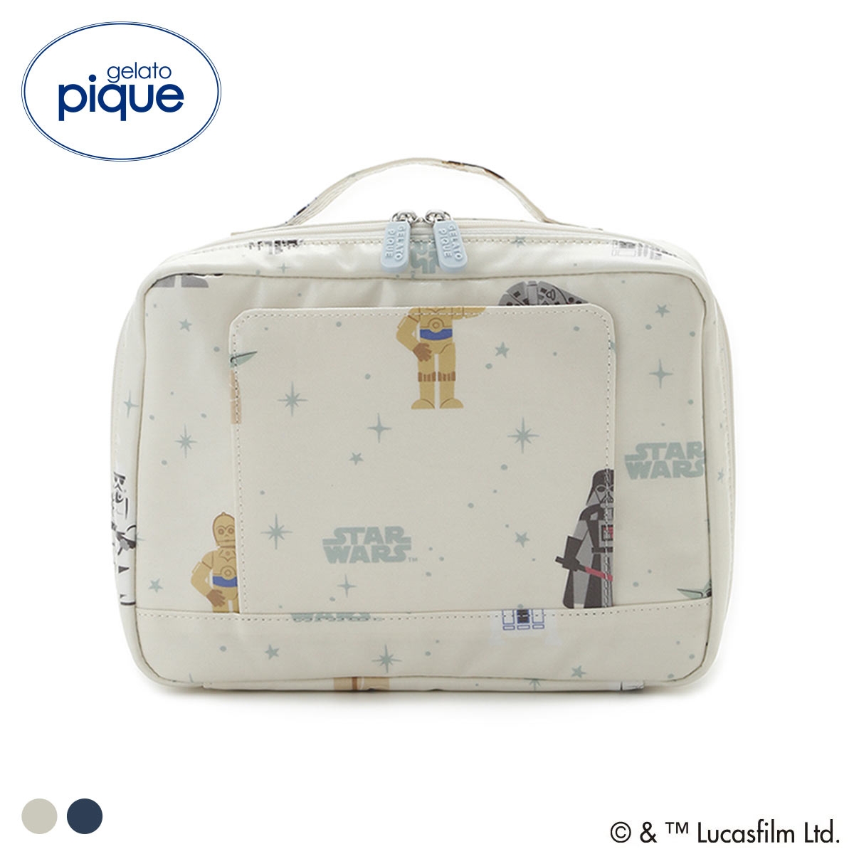 ジェラートピケ STAR WARS 総柄おむつポーチ ジェラピケ スターウォーズ gelato pique