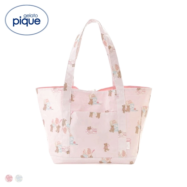 ジェラートピケ アイスクリームベア柄ママバッグ ジェラピケ gelato pique