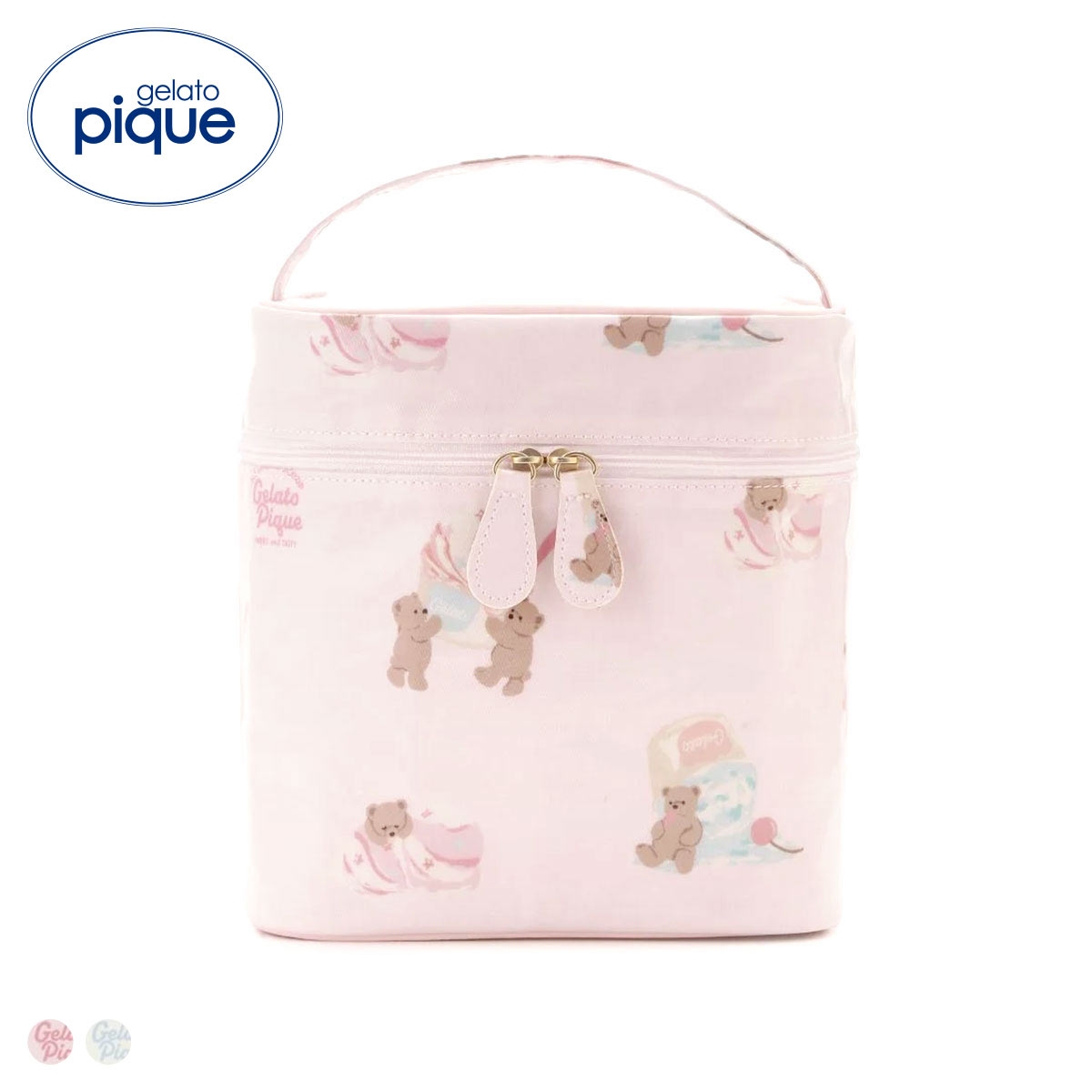 ジェラートピケ アイスクリームベア柄クーラーバッグ ジェラピケ gelato pique