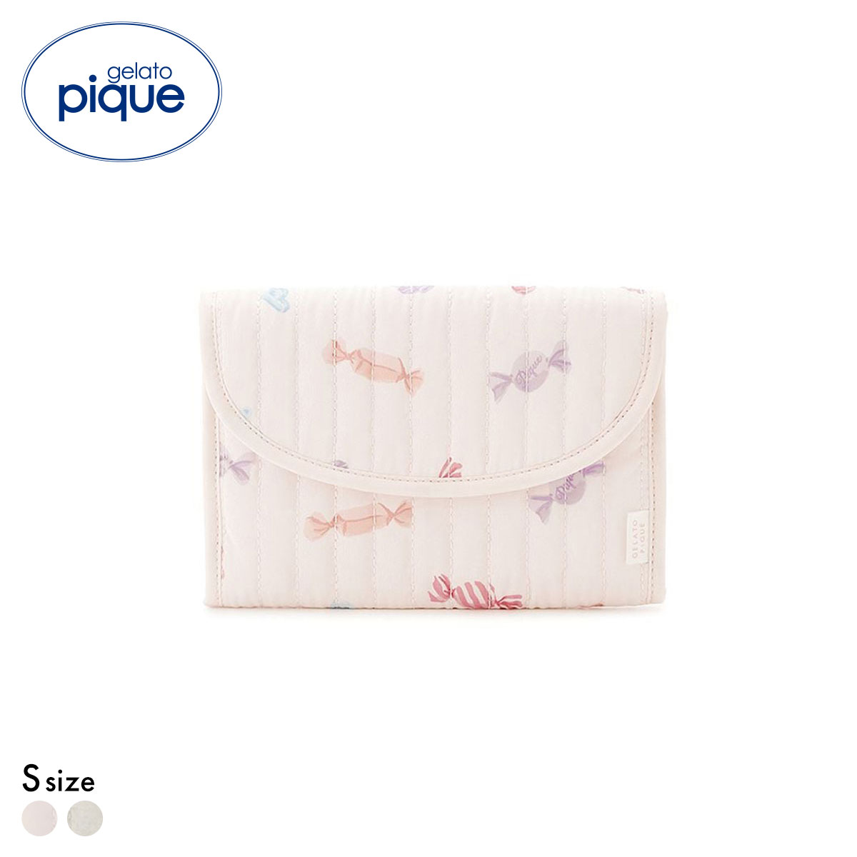 ジェラートピケ ジェラートピケ キャンディ柄母子手帳ケースS ジャバラS ジェラピケ gelato pique ジェラピケ gelato pique(PI-ピンク-S)