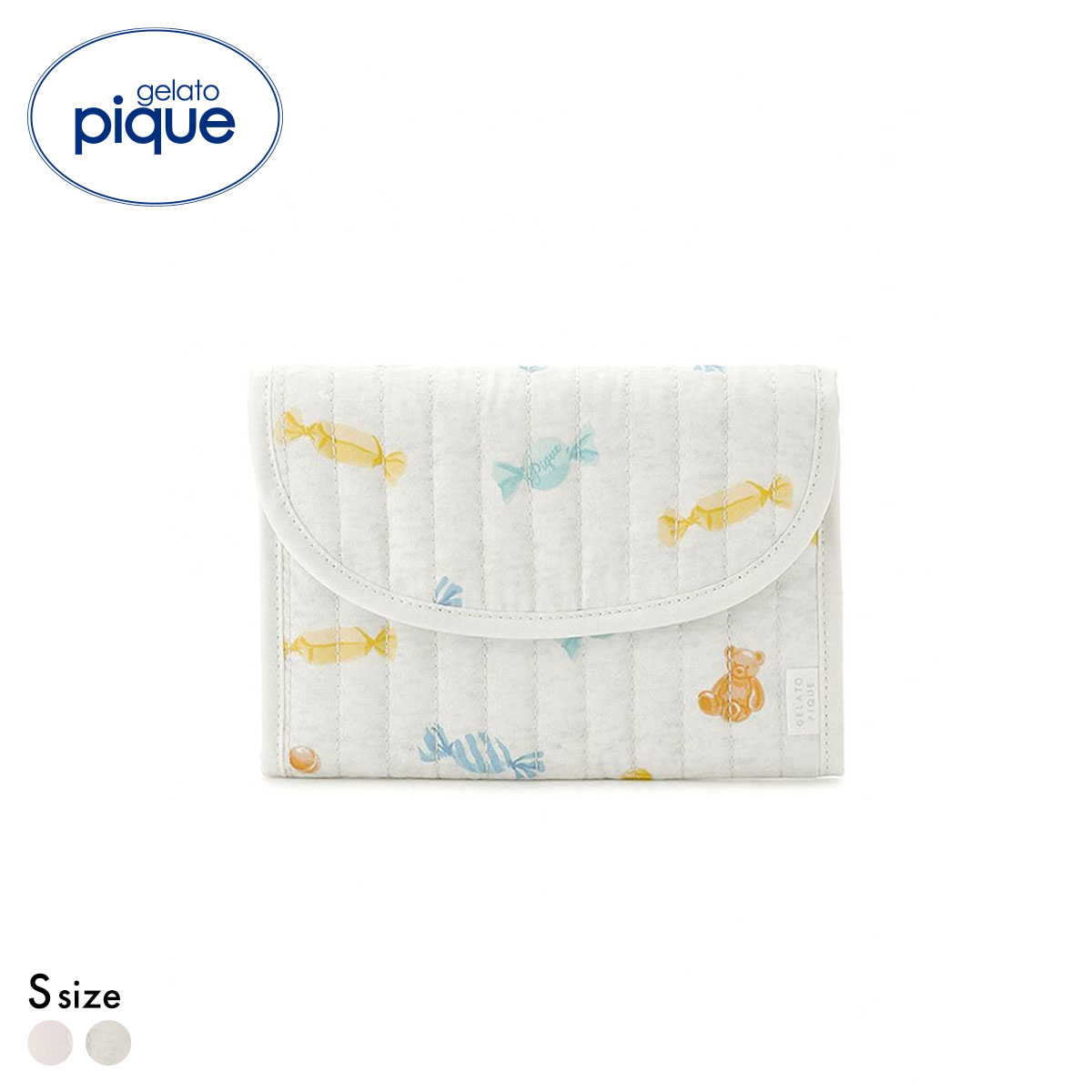 ジェラートピケ ジェラートピケ キャンディ柄母子手帳ケースS ジャバラS ジェラピケ gelato pique ジェラピケ gelato pique(GY-グレー-S)