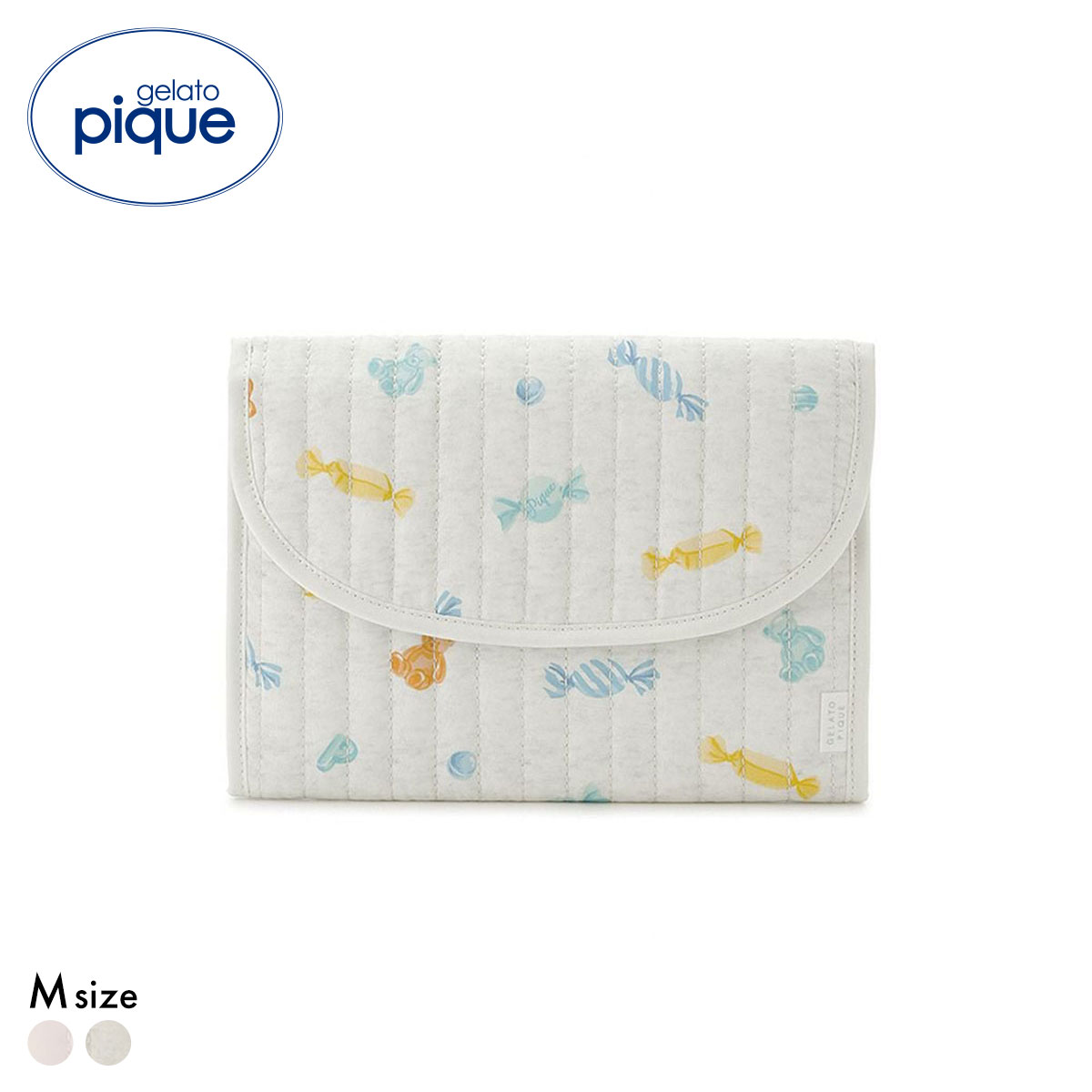 ジェラートピケ ジェラートピケ キャンディ柄母子手帳ケースM ジャバラM ジェラピケ gelato pique ジェラピケ gelato pique(GY-グレー-M)