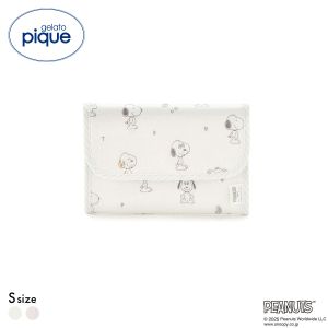 ジェラートピケ キッズアンドベイビー gelato pique PEANUTS PUPPIES トイボックス柄母子手帳ケースS ジェラピケ スヌーピー