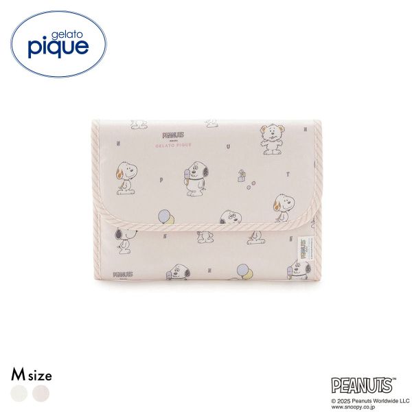 ジェラートピケ キッズアンドベイビー gelato pique PEANUTS PUPPIES トイボックス柄母子手帳ケースM ジェラピケ スヌーピー